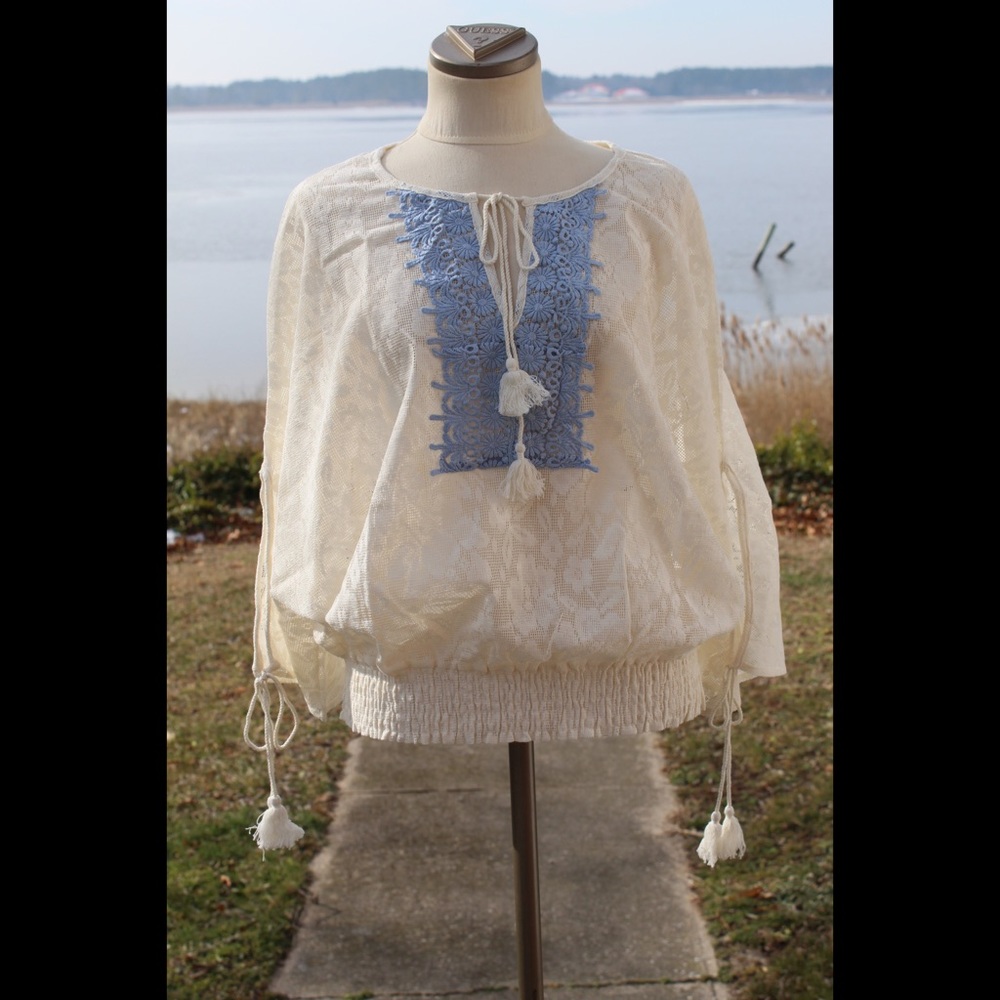 Sheer Boho Top - Picture 2 of 6